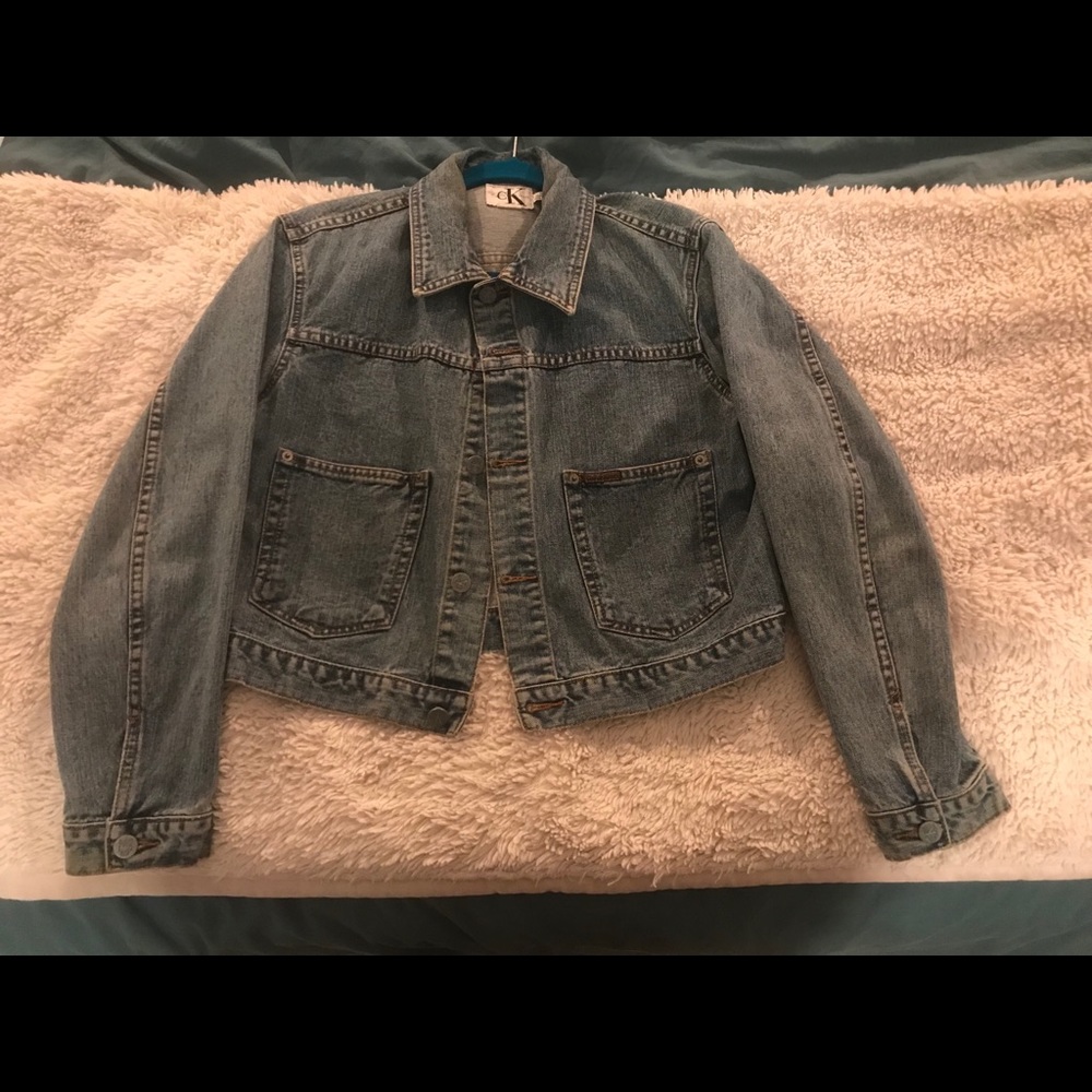 Vintage Calvin Klein Jean jacket.